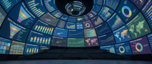 Tablero con la evolución comercial completa de un negocio