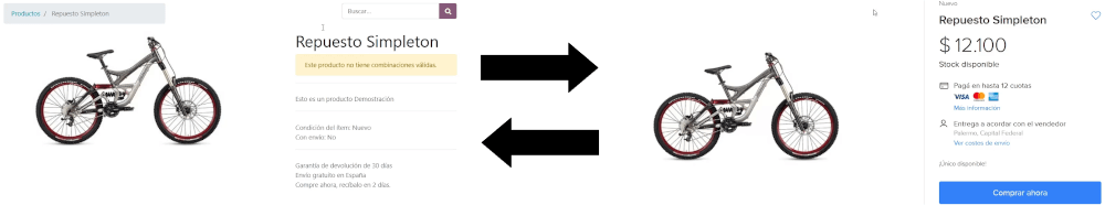 Flujo Odoo → MercadoLibre